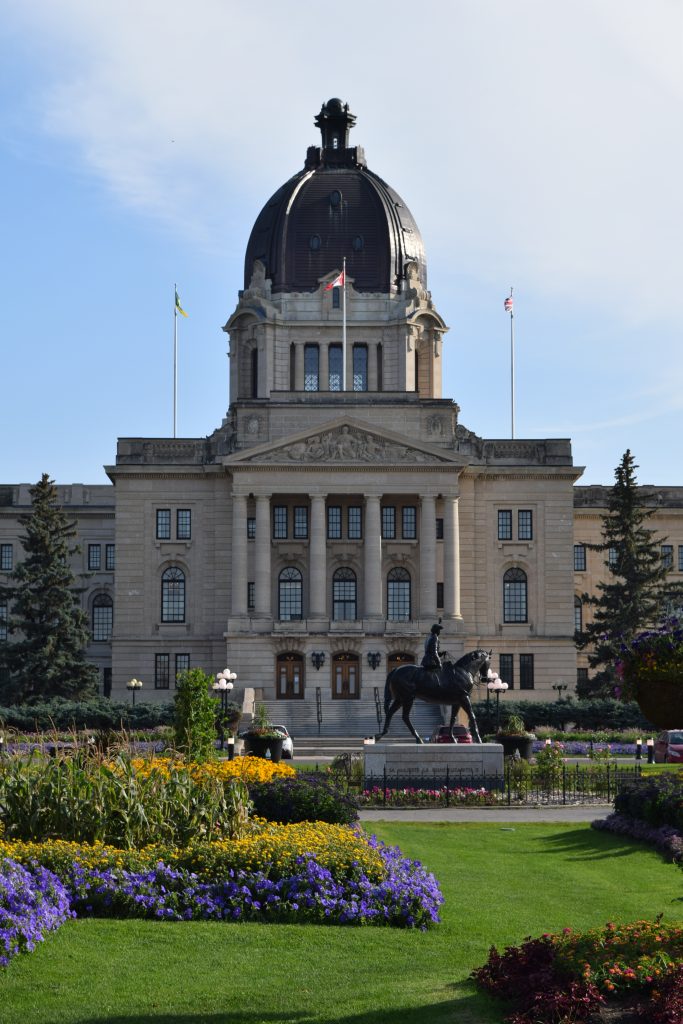 Saskatchewan Legislative Building in Regina, Saskatchewan