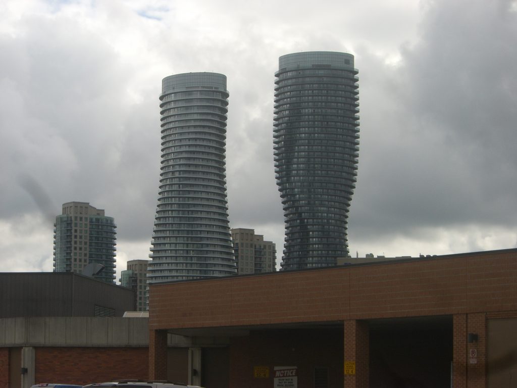Absolute World towers in Mississauga, Ontario